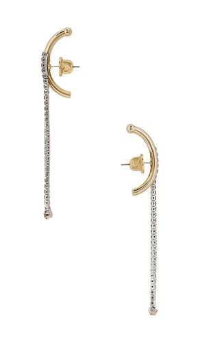 Melissa earrings in color metallic gold size all - Demarson - Modalova