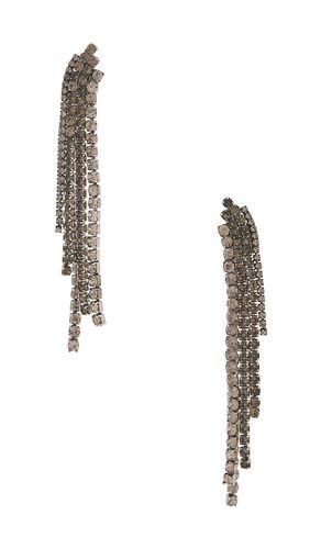 Rue earring in color metallic size all - Demarson - Modalova