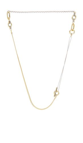 Collar benson en color oro metálico talla all - Demarson - Modalova