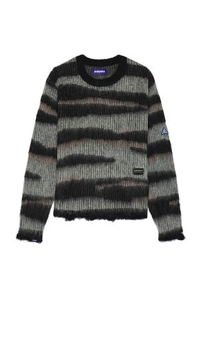 Savanna Mohair Crewneck Sweater in Grey. - size L (also in M, S, XL/1X) - Deva States - Modalova