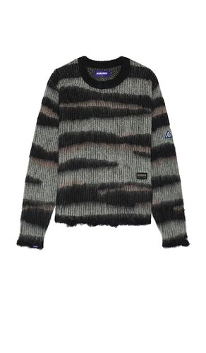 Savanna Mohair Crewneck Sweater in Grey. - size L (also in XL/1X) - Deva States - Modalova