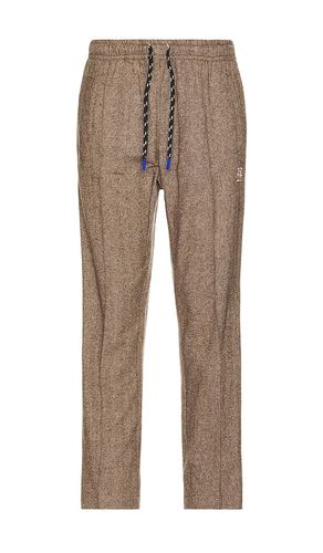 Midtown Two-Tone Pleated Easy Pants in Tan. - size L (also in M, S, XL/1X) - Deva States - Modalova