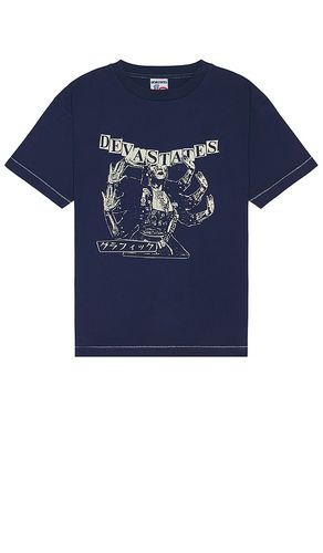 Fuzz GFX Retro T-Shirt in Blue. - size M (also in S, XL/1X) - Deva States - Modalova