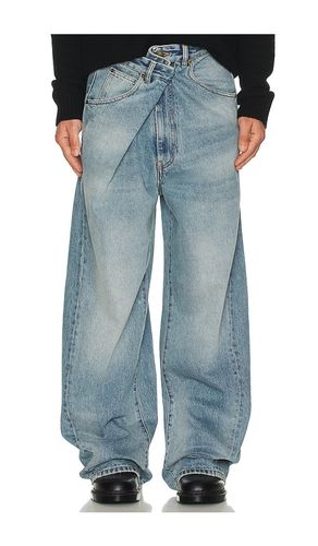 Ined Fold Over Denim Pants in . Größe 30. Also in 31 - DARKPARK - Modalova