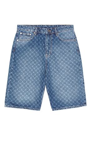 Monogram Denim Shorts in . - size L (also in M, S, XL/1X) - Daily Paper - Modalova