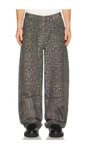 Denim Snake Oversized Jeans in . Size S. Also in L, XL/1X - Daily Paper - Modalova