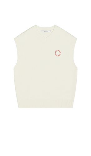 Slub Knit Orbit Spencer Vest in Cream. - size L (also in M, XL/1X) - Daily Paper - Modalova