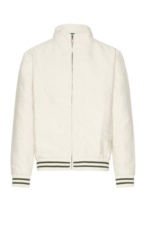 Shakir Boucle Track Jacket in Cream. - size L (also in M, XL/1X) - Daily Paper - Modalova