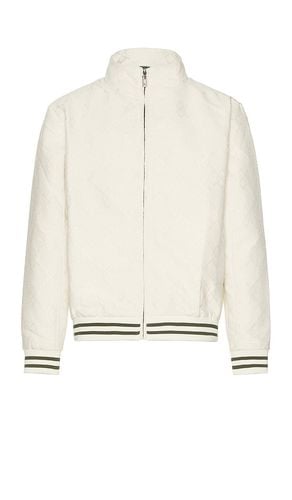 Shakir Boucle Track Jacket in Cream. - size M (also in XL/1X) - Daily Paper - Modalova