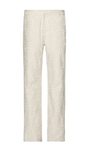 Zuri Macrame Jacquard Pants in Cream. - size L (also in M, XL/1X) - Daily Paper - Modalova