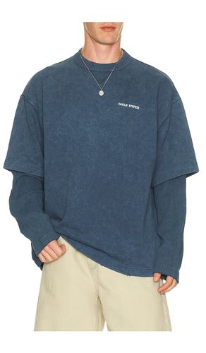 Layered Long Sleeve Tee in . Size L. Also in M, S, XL/1X - Daily Paper - Modalova