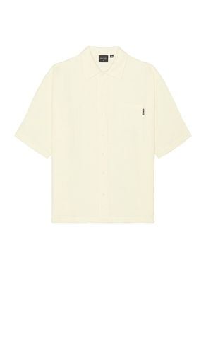 Enzi Seersucker Short Sleeve Shirt in Yellow. - size L (also in M, S, XL/1X) - Daily Paper - Modalova