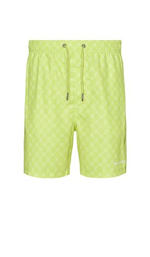 Kato Monogram Swimshorts in Green. - size L (also in M, S, XL/1X) - Daily Paper - Modalova