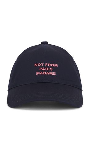 Slogan Cap in Black - DrÃ´le De Monsieur - Modalova