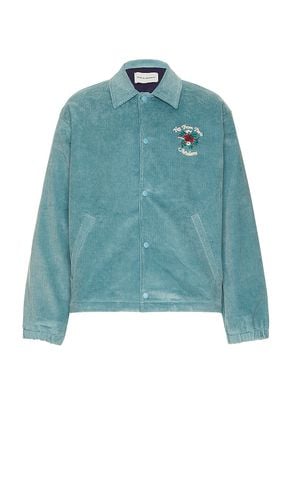 La Veste Slogan Fleurs Corduroy in Blue. - size M (also in S, XL/1X) - DrÃ´le De Monsieur - Modalova