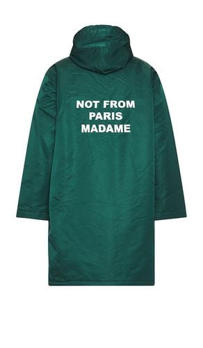 La Parka Slogan in Green. - size L (also in M, S, XL/1X) - DrÃ´le De Monsieur - Modalova