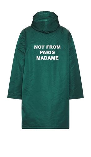 La Parka Slogan in Green. - size L (also in M, XL/1X) - DrÃ´le De Monsieur - Modalova