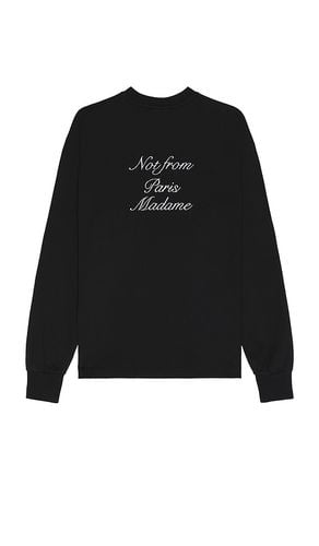 Le T-Shirt Slogan Long Sleeve in . - size L (also in M, S, XL/1X) - DrÃ´le De Monsieur - Modalova