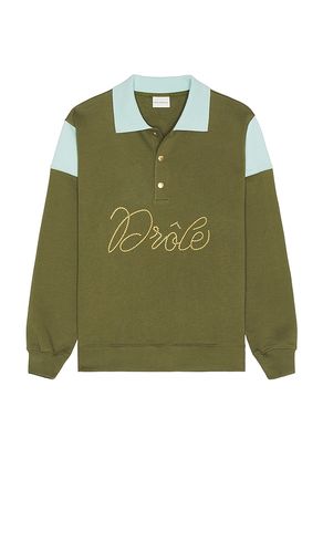 Le Polo in Olive. - size L (also in M, S, XL/1X) - DrÃ´le De Monsieur - Modalova