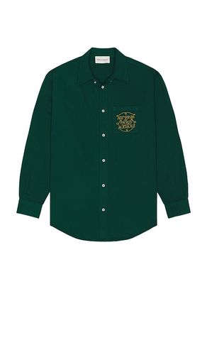 La Chemise Slogan Shirt in Green. - size L (also in M, S, XL/1X) - DrÃ´le De Monsieur - Modalova