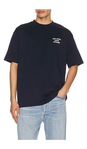 Bold Slogan T-Shirt in Blue. - size L (also in M, S, XL/1X, XXL/2X) - DrÃ´le De Monsieur - Modalova