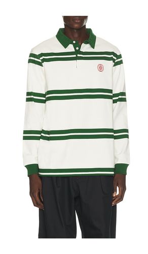 D Ornament Striped Polo in Green. - size S (also in M, L, XL/1X, XXL/2X) - DrÃ´le De Monsieur - Modalova