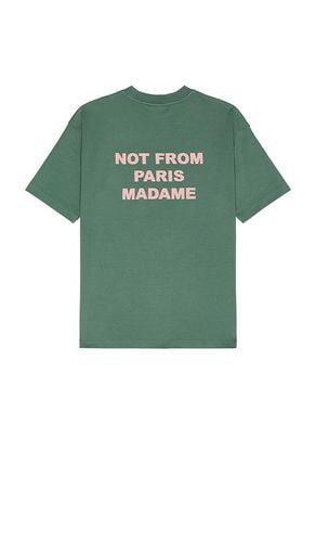 Le T-Shirt Slogan in Green. - size L (also in M, S, XL/1X) - DrÃ´le De Monsieur - Modalova