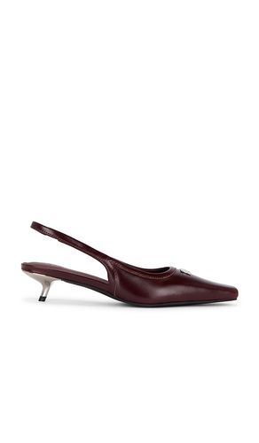 Slingback Pump in Burgundy. - size 36 (also in 37, 38, 39, 40, 41) - Dirt - Modalova