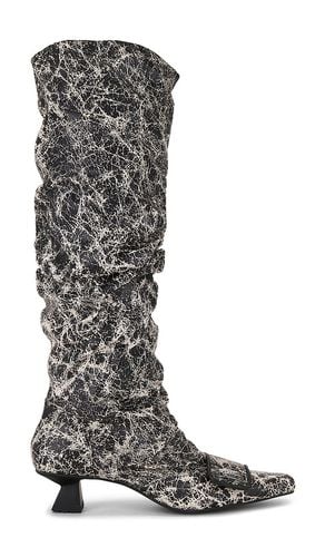 Gathered Boot in Grey. - size 36 (also in 37, 38, 39, 40, 41) - Dirt - Modalova