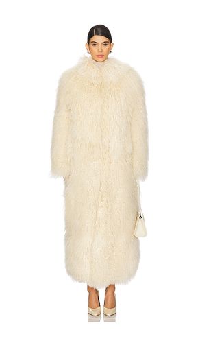 Faye Fur Coat in . - size M (also in S, XS) - Ducie - Modalova