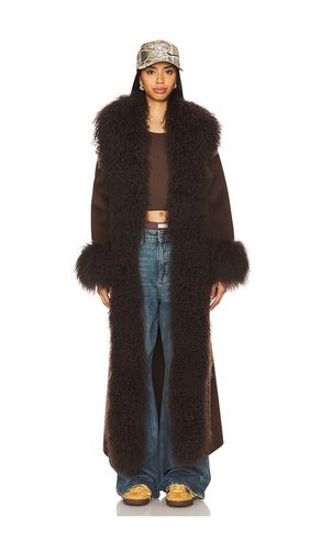 Lola Coat in Chocolate. - size XS (also in S, M, L) - Ducie - Modalova