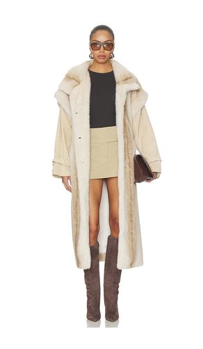 Harper Long Fur Coat in . - size L (also in M, S, XS) - Ducie - Modalova