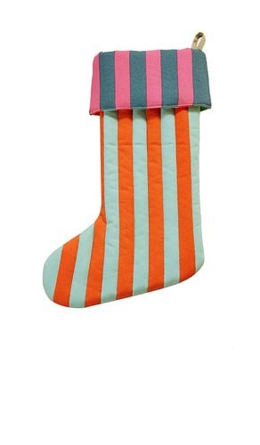 Striped Stockings in Orange - Dusen Dusen - Modalova