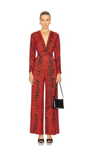 Aurelia Two Jumpsuit in Red. - size L (also in M, S, XL, XS) - Diane von Furstenberg - Modalova