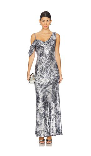 Joaquin Dress in Metallic Silver. - size L (also in M, S, XS) - Diane von Furstenberg - Modalova