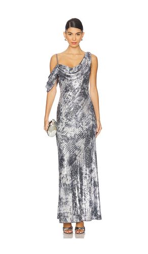 Joaquin Dress in Metallic Silver. - size L (also in S) - Diane von Furstenberg - Modalova