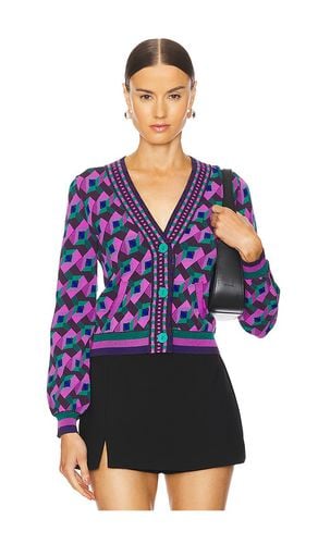 Bryant Cardigan in Purple. - size L (also in M, S, XL, XS) - Diane von Furstenberg - Modalova