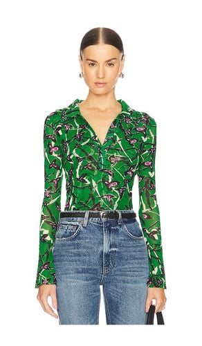 Mackenzie Top in Green. - size L (also in M, S, XS, XXS) - Diane von Furstenberg - Modalova