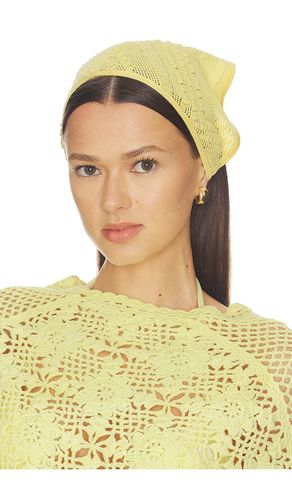 Crochet bandana in color yellow size all - DEVON WINDSOR - Modalova