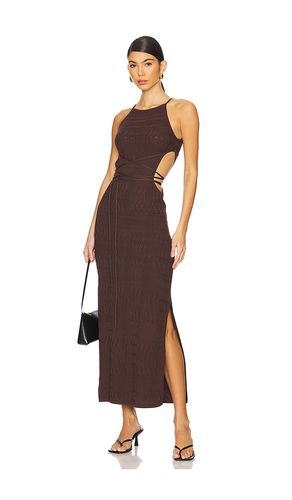 Monroe Dress in Brown. - size L (also in M) - DEVON WINDSOR - Modalova