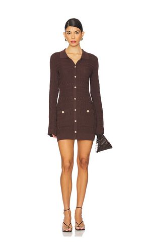 Leona Tunic in Brown. - size L (also in M, S, XL, XS) - DEVON WINDSOR - Modalova