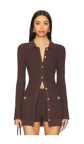 Leona Tunic in Brown. - size M (also in S, XS) - DEVON WINDSOR - Modalova