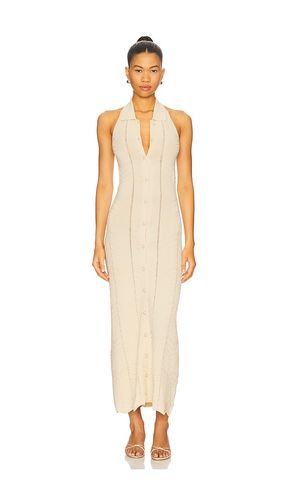 Val Dress in Beige. - size L (also in M, S) - DEVON WINDSOR - Modalova