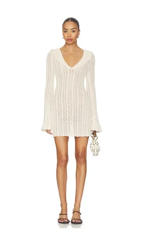 Davina Dress in Cream. - size M (also in S, XL, XS) - DEVON WINDSOR - Modalova