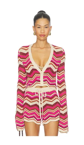 Stella Cardigan in Fuchsia. - size XL (also in XS) - DEVON WINDSOR - Modalova