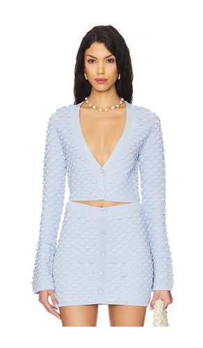 Vittoria Cardigan in Baby Blue. - size L (also in M, S, XL) - DEVON WINDSOR - Modalova