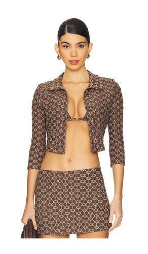 Lila Jacket in Brown. - size L (also in M, S, XL, XS) - DEVON WINDSOR - Modalova