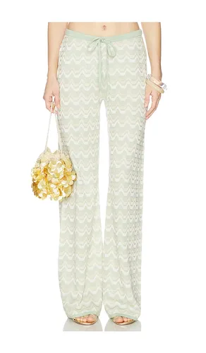 Flora Wide Leg Pant in ,. Size L. Also in M, S - DEVON WINDSOR - Modalova
