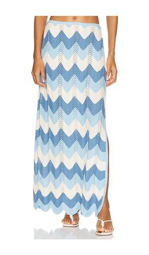 Sia Skirt in Blue. - size M (also in S) - DEVON WINDSOR - Modalova