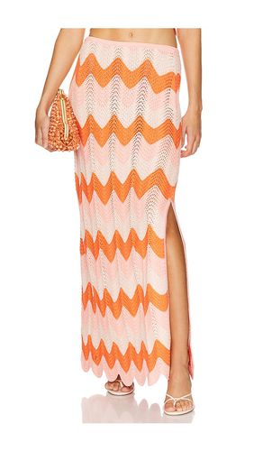 Sia Skirt in Orange. - size L (also in M, S, XS) - DEVON WINDSOR - Modalova